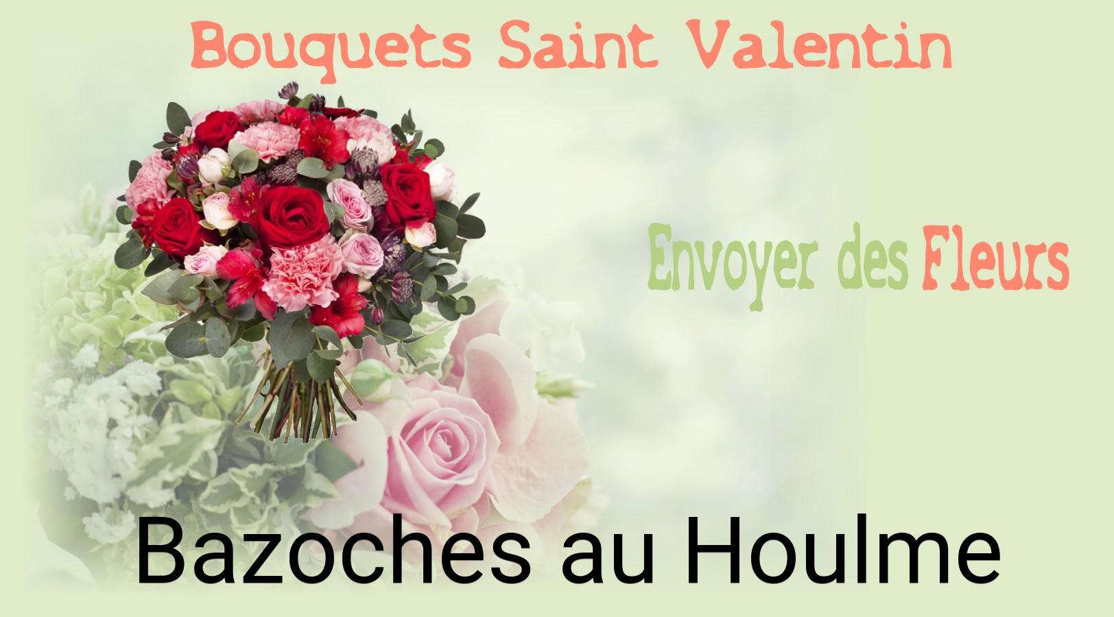 Roses de Saint-Valentin livrées à Bazoches-au-Houlme